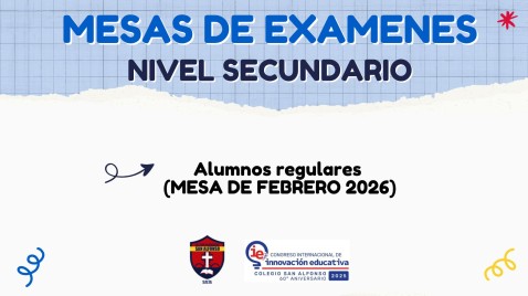 Mesa de examenes libre, previos, completar carrera y equivalencias